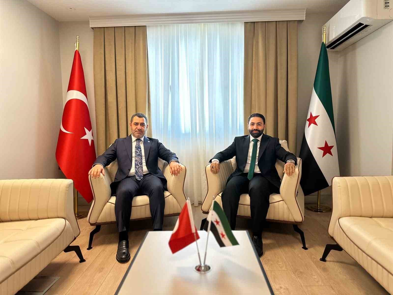 Bozgeyik’ten Suriye Başkonsolosluğu’na ’hayırlı olsun’ ziyareti