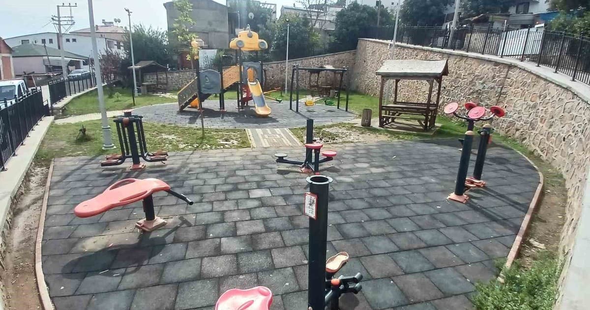 Dilovası’nda parklar ve oyun alanları yenileniyor