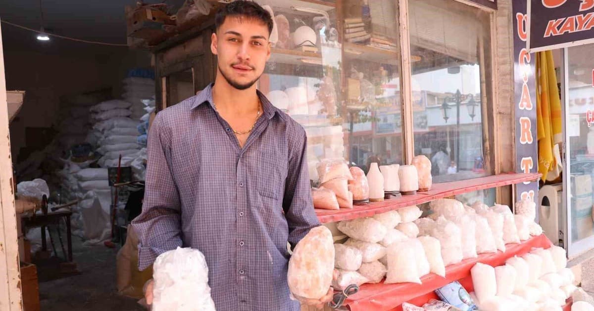 Kırşehir’de turşuluk kaya tuzuna talep azaldı