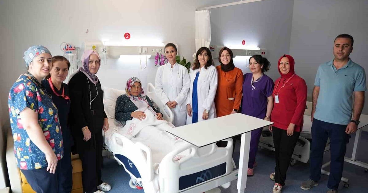 Malatya’da tüp bebek ünitesinin ilk bebekleri ikiz oldu