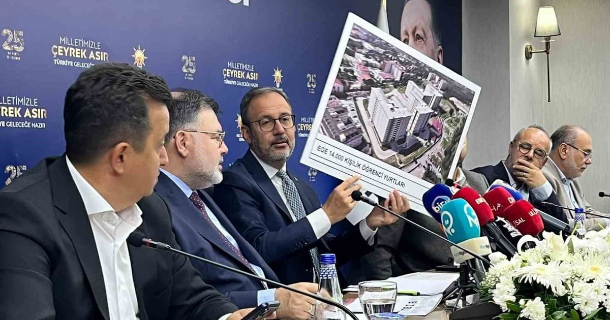 Kasapoğlu’ndan İzmir yurtlarına ’Beş yıldızlı otel’ benzetmesi