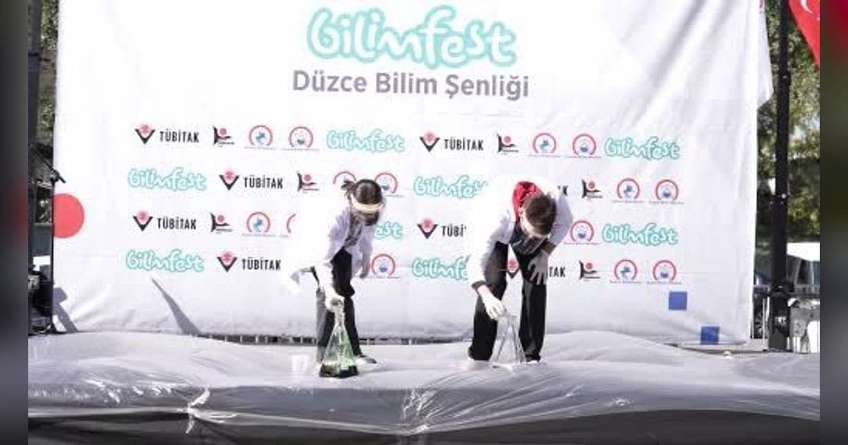 Bilim şenliğini 6 bin 500 kişi ziyaret etti