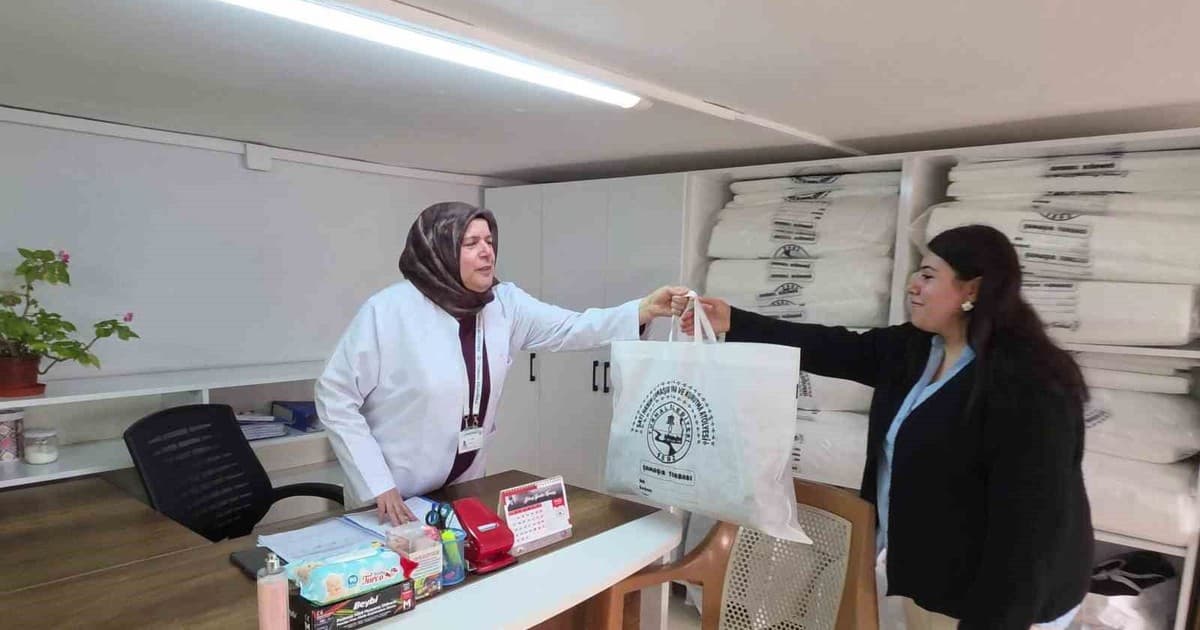 Turhal Belediyesi’nden üniversite öğrencilerine ücretsiz çamaşır yıkama hizmeti