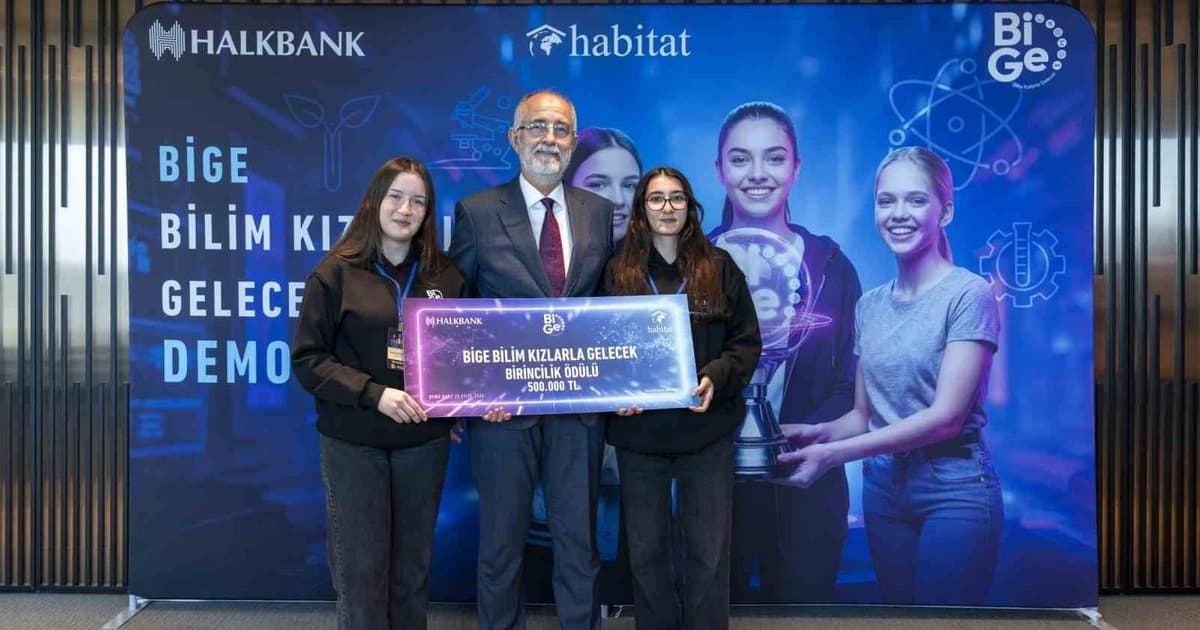 Mersinli lise öğrencilerinin projesi 562 takım arasından birinci oldu