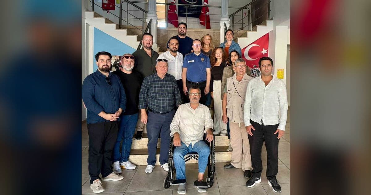 Bodrum Emniyet Müdürü Gökmen gazetecileri ağırladı