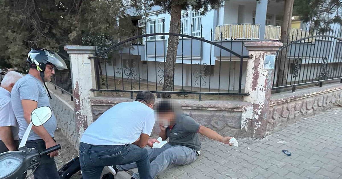 Elektrikli bisiklet duvara çarptı: 1 yaralı