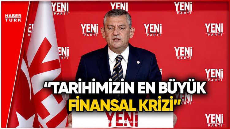 YENİ Parti Genel Başkanı Özel'den Fon Soruşturması Açıklaması