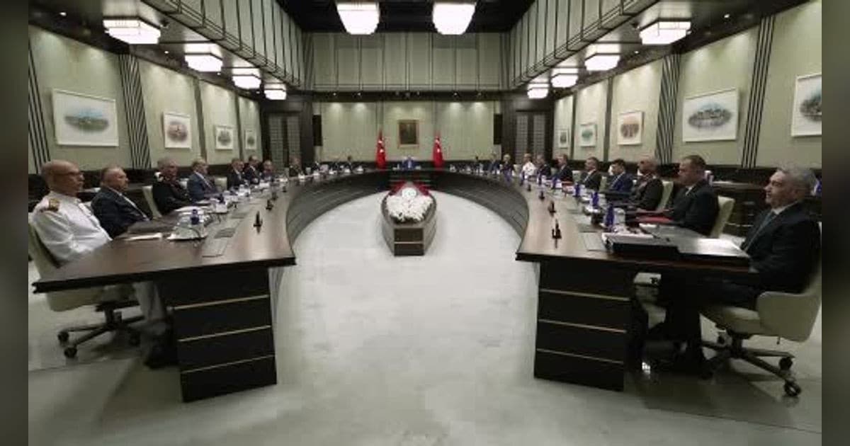 Milli Güvenlik Kurulu, Cumhurbaşkanı Erdoğan’ın başkanlığında toplandı