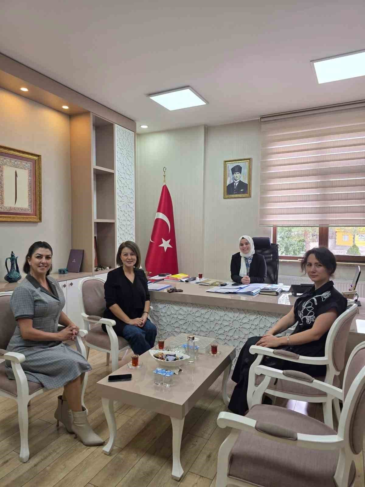 VİMEP Erzurum’dan ilk ziyaret vali yardımcısı Didem Dinç Özay’a