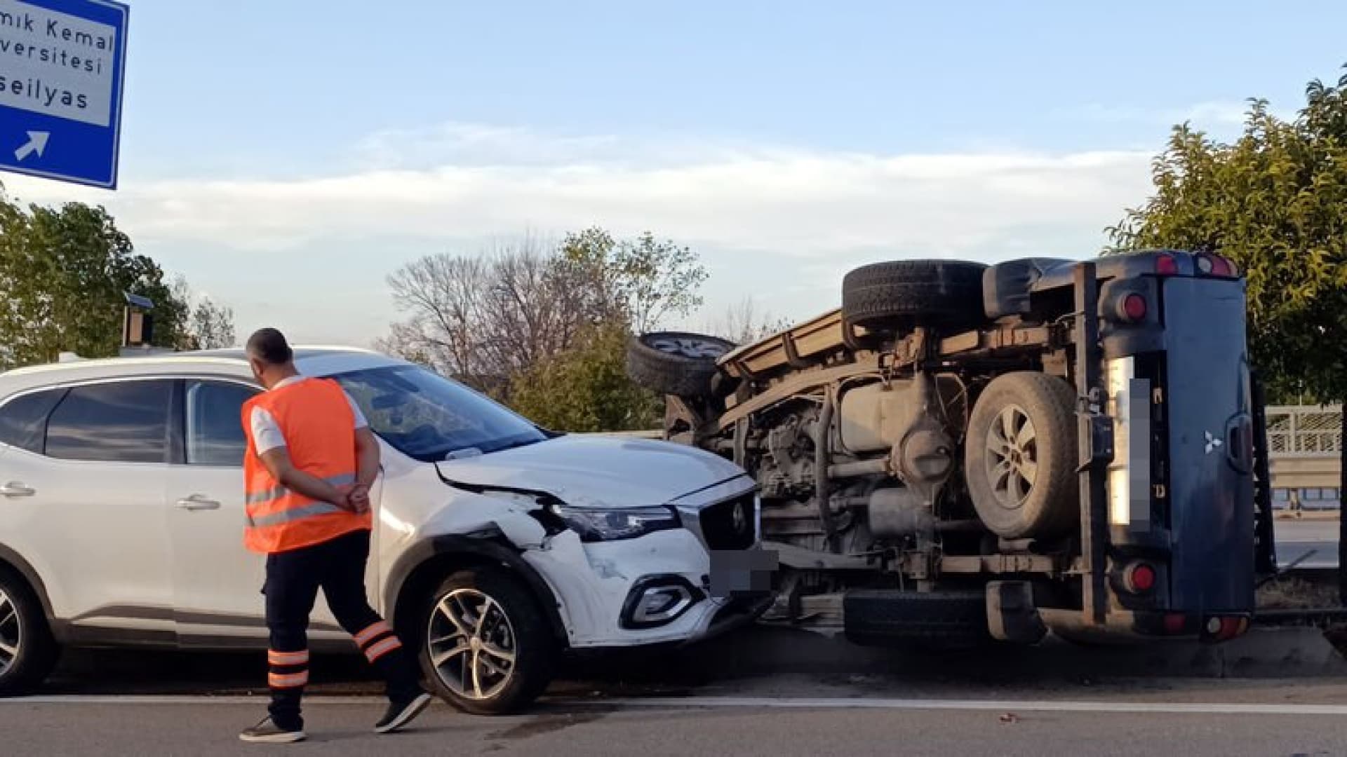 Tekirdağ'da Küçük Çocuğun Bulunduğu Aracı Kaçıran Sürücü Dehşet Saçtı