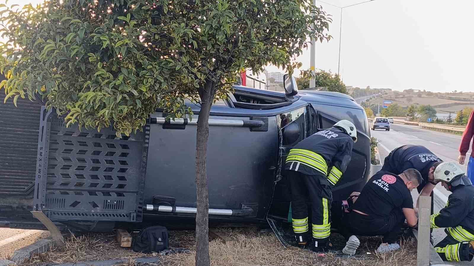 Tekirdağ'da Çalınan Otomobille Dehşet Saçan Şüpheli Yakalandı