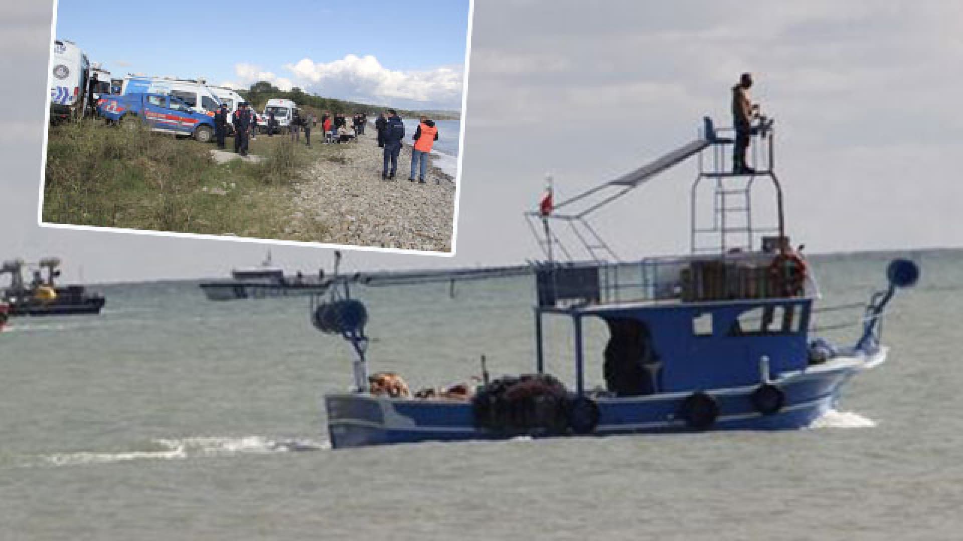 Sinop'ta Alabora Olan Teknede Kaybolan Polis Memuru İçi Arama Çalışmaları Sürüyor