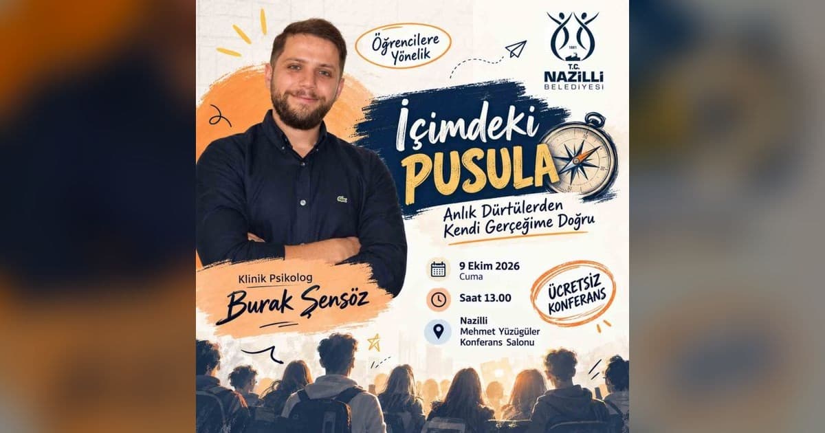 Nazilli'de Çocuk ve Genç Gelişimine Yönelik İki Önemli Konferans Düzenleniyor