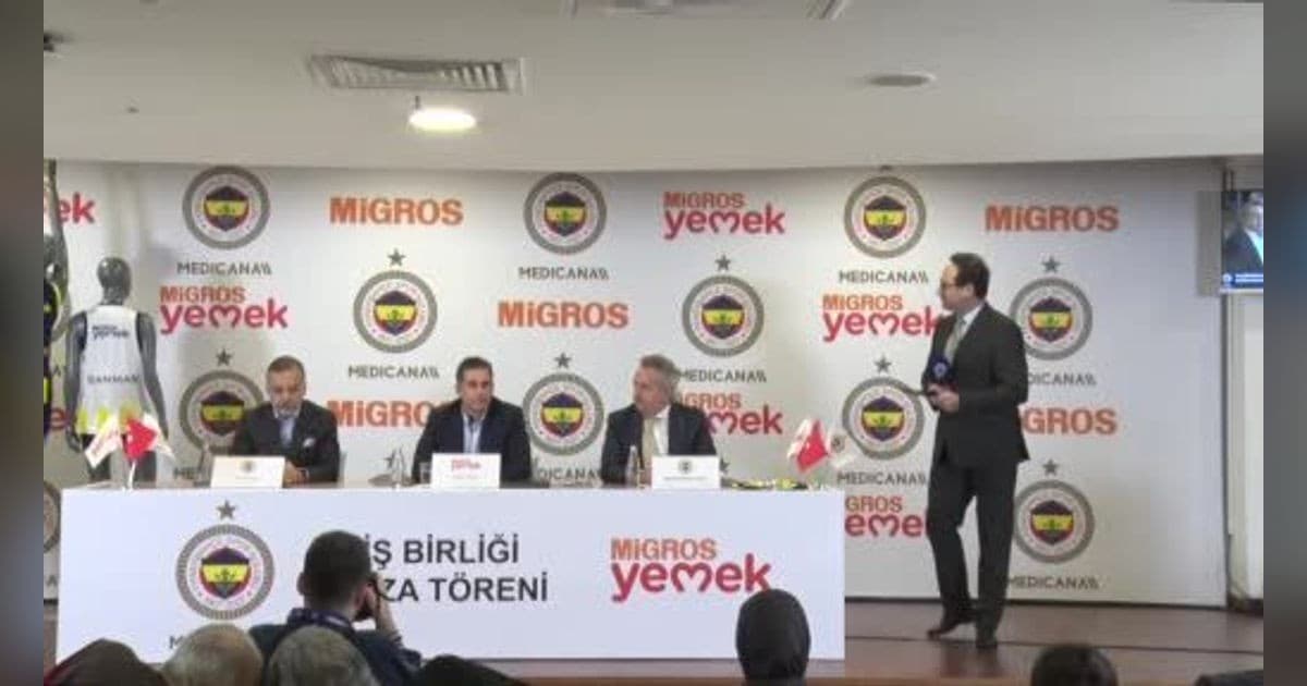 Fenerbahçe Medicana ile Migros Yemek Arasındaki Sponsorluk Anlaşması Yenilendi