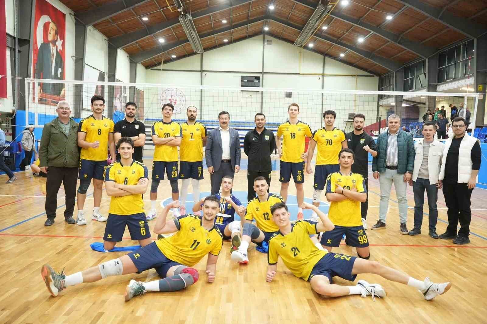 Yenişehir Belediyespor Filenin Parkesinde Kayıpsız İlerliyor: 2'de 2