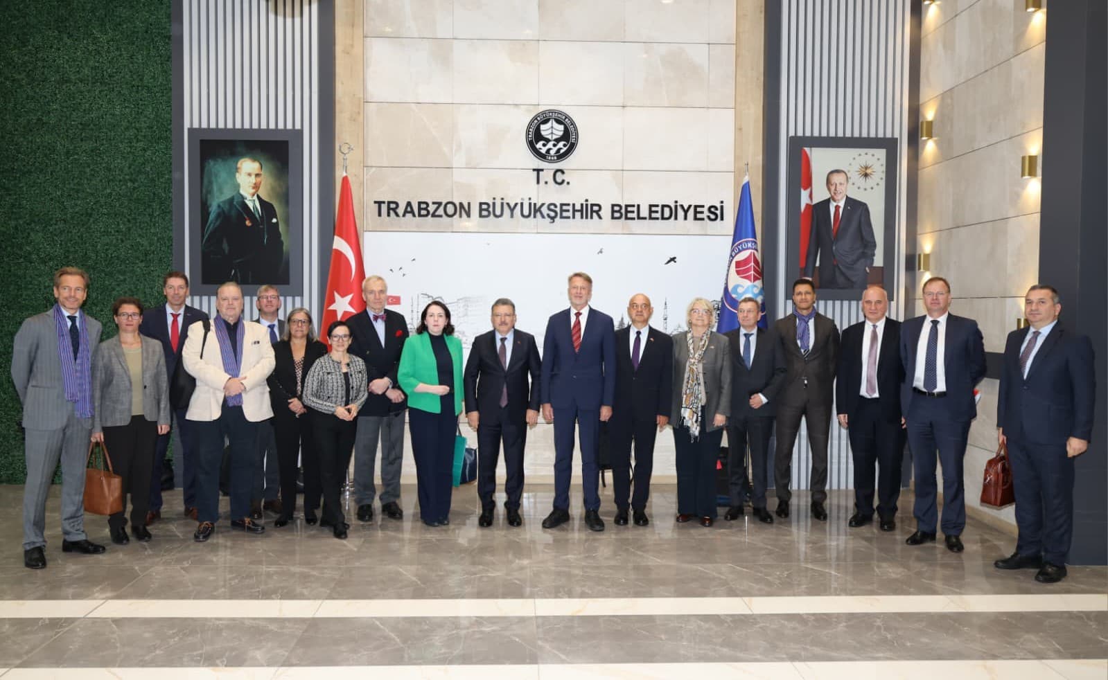 AB Büyükelçileri Trabzon'da Temaslarda Bulundu