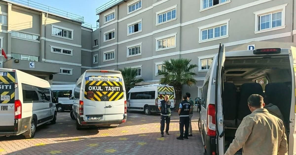 Söke’de Okul Servislerine Sıkı Denetim