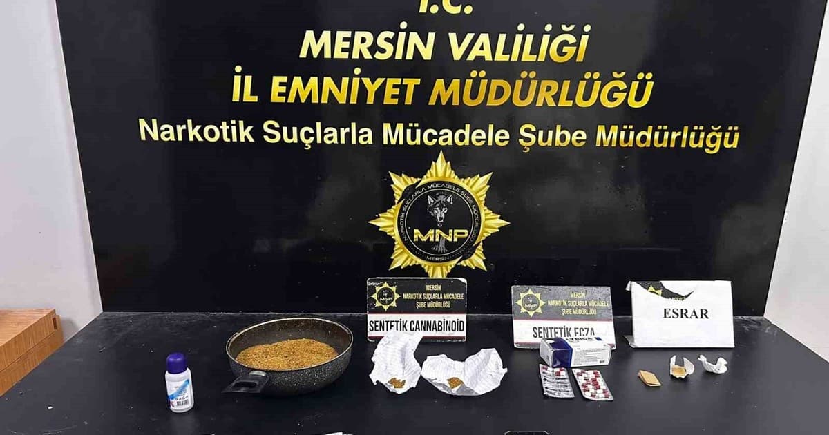 Mersin'de Uyuşturucu Satıcısına Geçit Yok: 1 Kişi Tutuklandı
