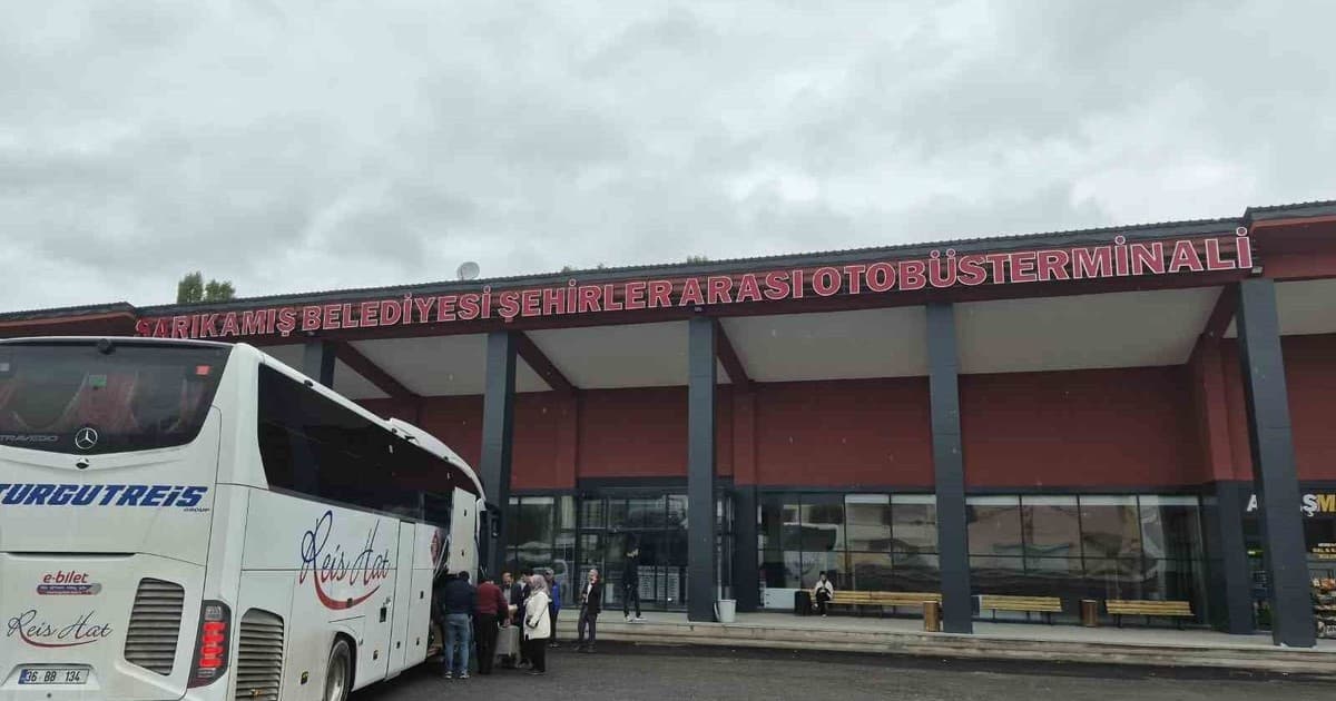 Sarıkamış Yeni Şehirlerarası Otobüs Terminaline Kavuştu