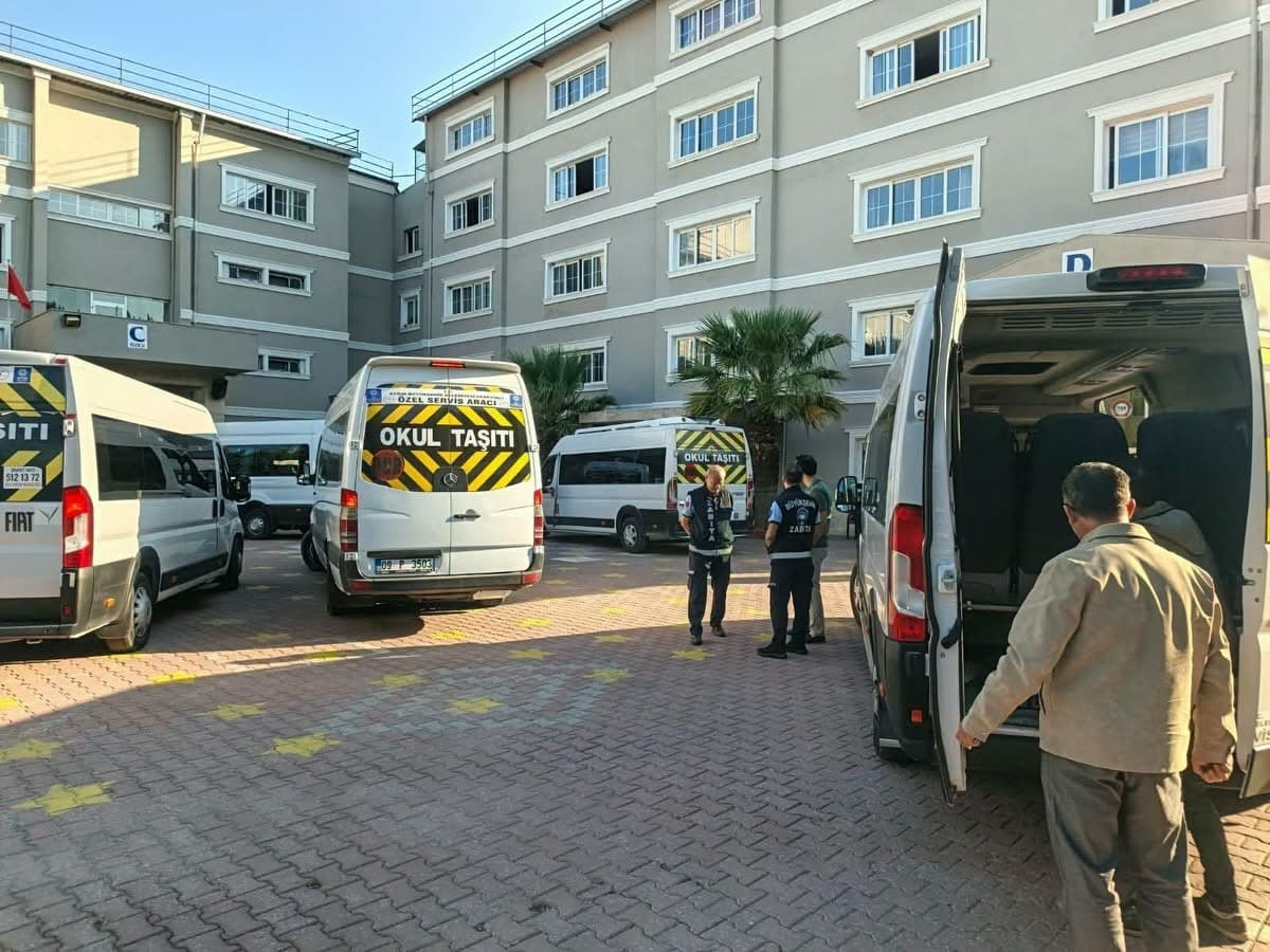 Söke'de Okul Servislerine Sıkı Denetim