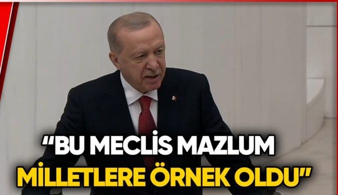 Cumhurbaşkanı Erdoğan'dan TBMM Açılışında Tarihi Vurgu: Gazi Meclis Vurgusu