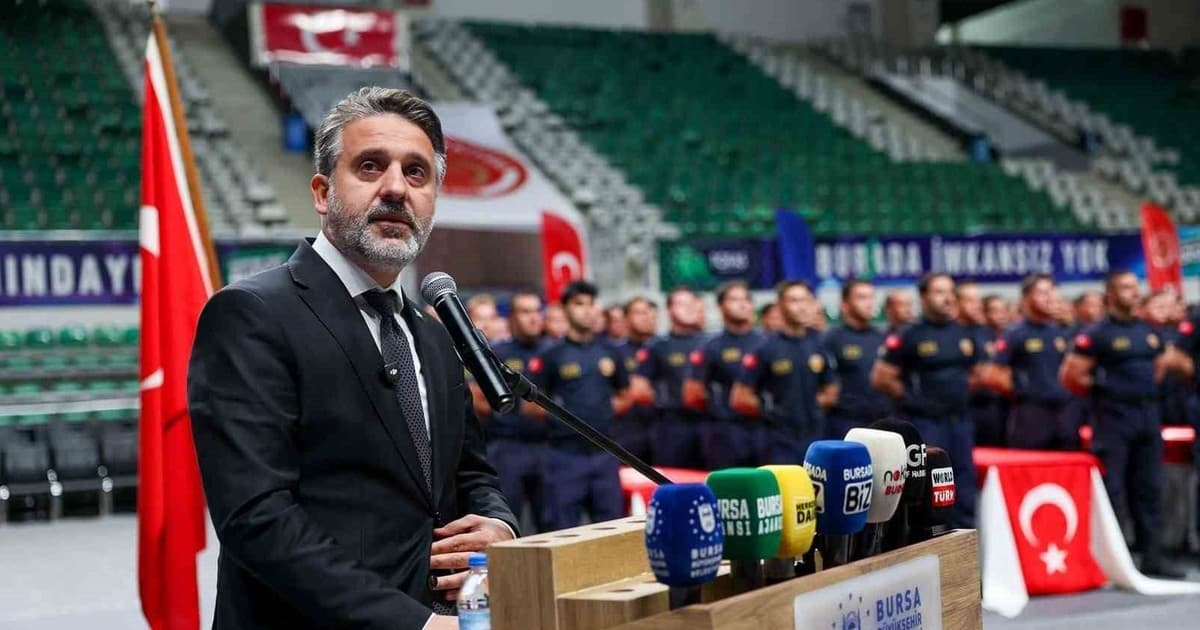 Bursa İtfaiyesi Gücüne Güç Kattı: 150 Yeni İtfaiyeci Göreve Başladı