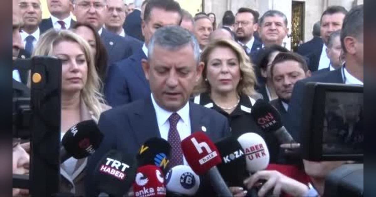Özgür Özel'den Fon İddiaları ve Mersin Operasyonu Değerlendirmesi