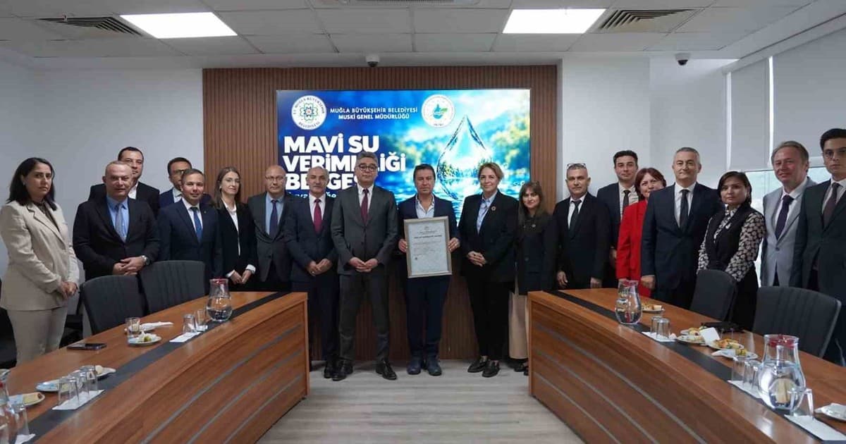 MUSKİ Su Kaynaklarını Korumadaki Başarısıyla 'Mavi Belge'yi Alan İlk Kurumlar Arasına Girdi