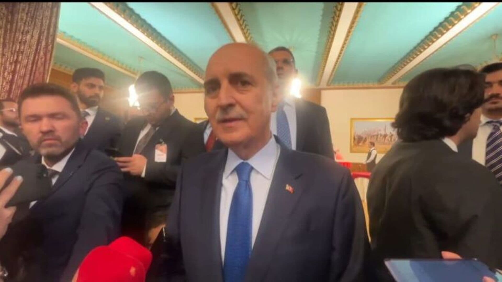 TBMM Başkanı Kurtulmuş'tan Yeni Parti Grubu'nun Protestosuna Tepki: "Hiç Şık Olmadı"