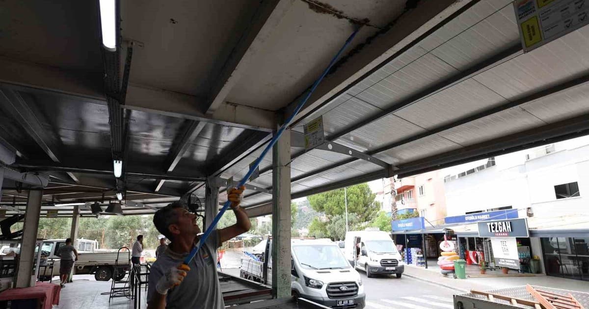 Marmaris Kapalı Pazaryeri Tepeden Tırnağa Yenilendi