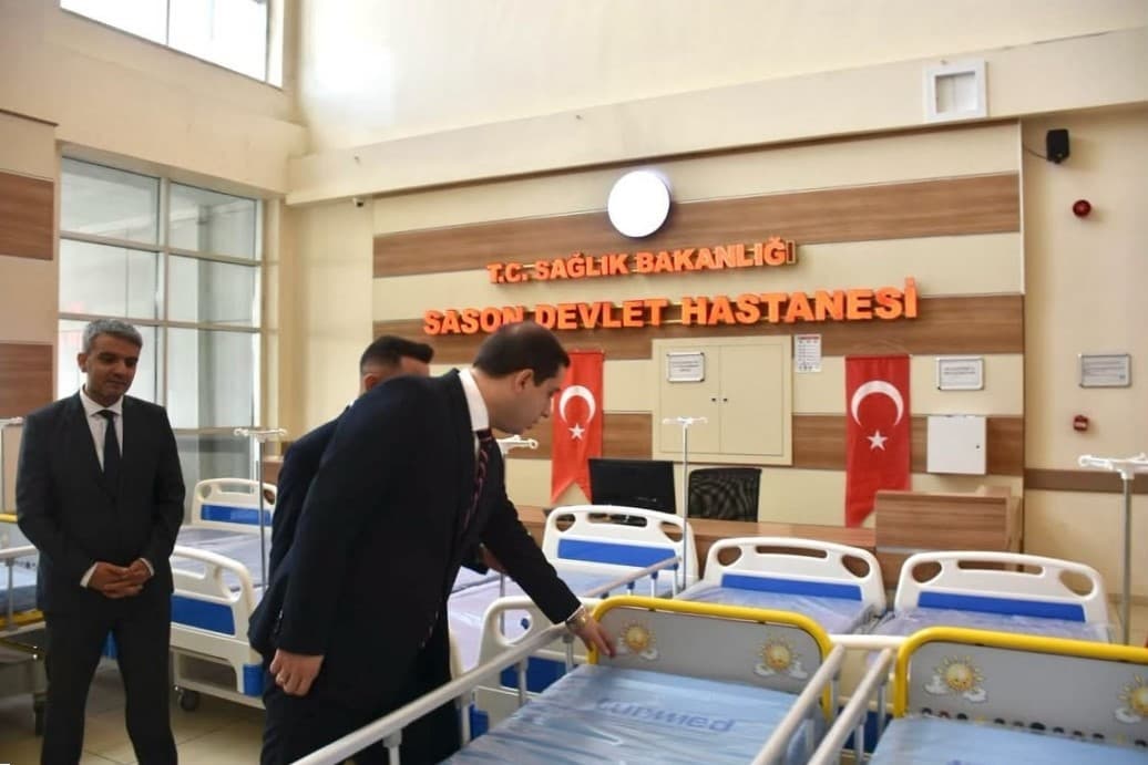 Sason'da Yatağa Bağımlı Hastalara 10 Adet Özel Yatak Desteği