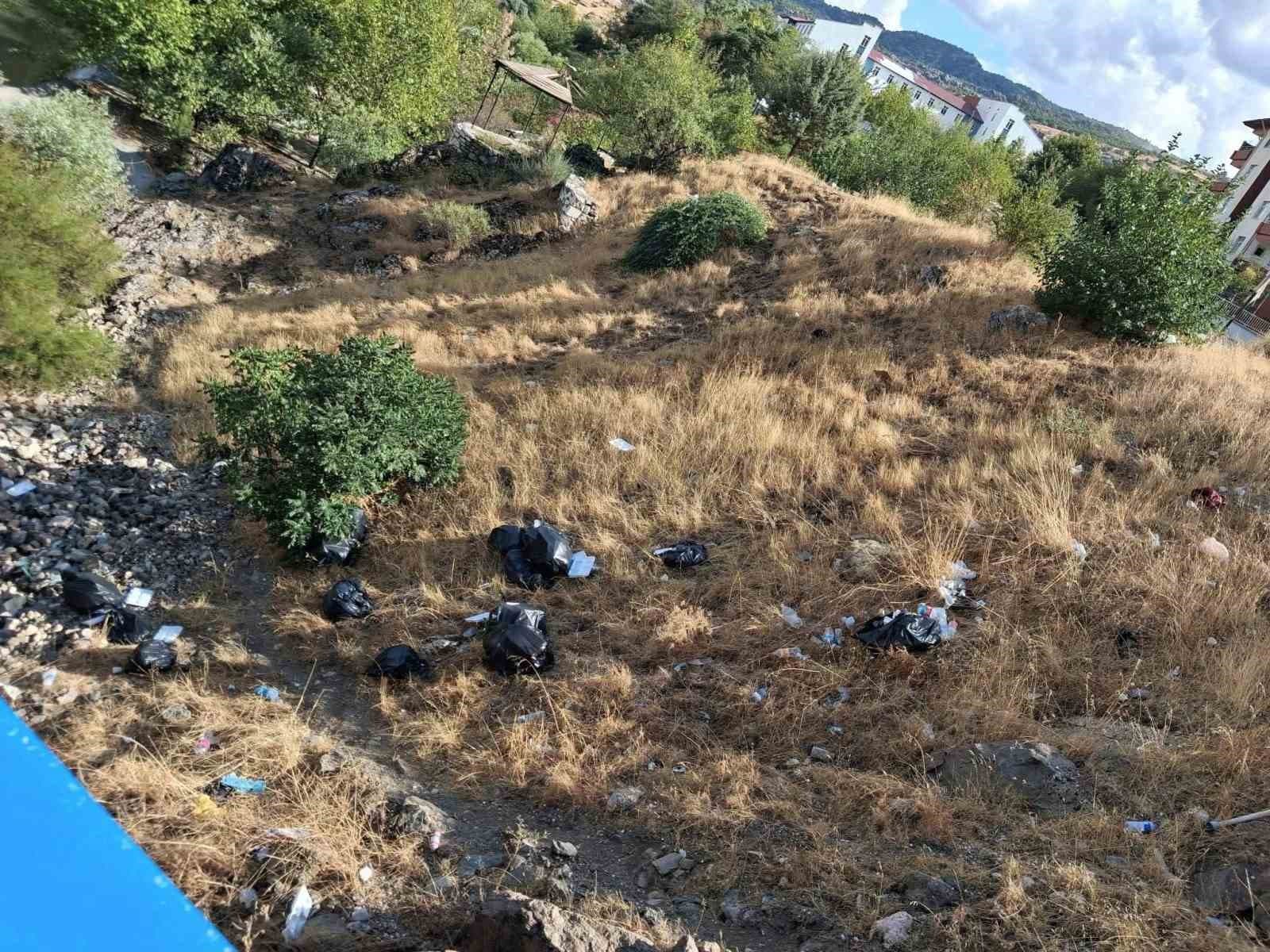 Çermik'teki Tarihi Haburman Köprüsü Çevresinde Çöp Kirliliği Tepki Çekiyor