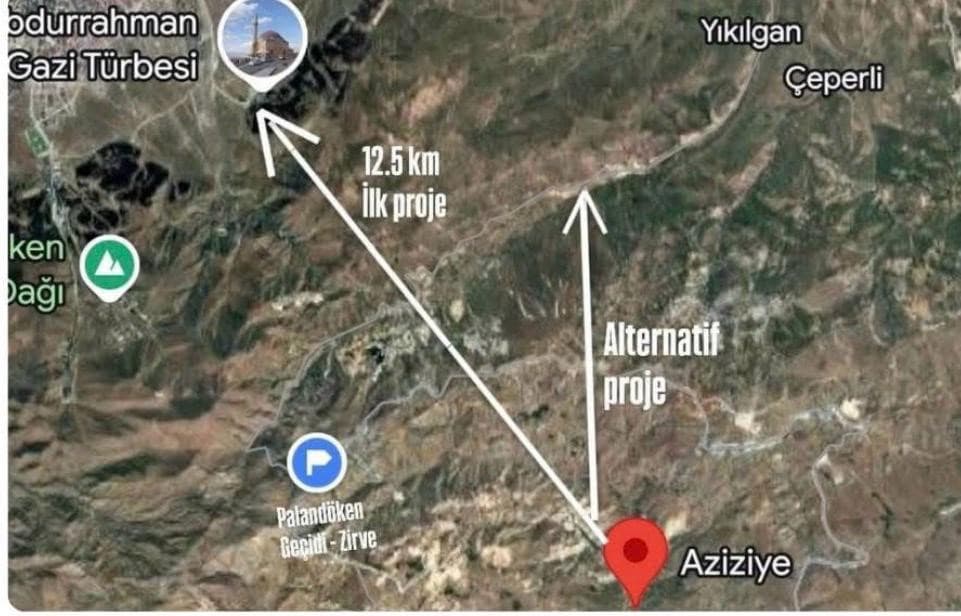 Palandöken Tüneli İçin Sahada İlk Zemin Etütleri Başladı