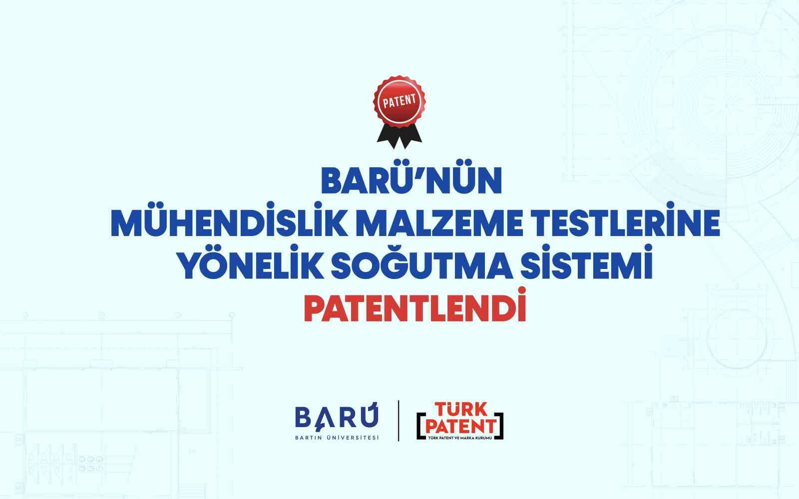 Bartın Üniversitesi'nden Aşırı Düşük Sıcaklıklara Özel Soğutma Sistemine Patent