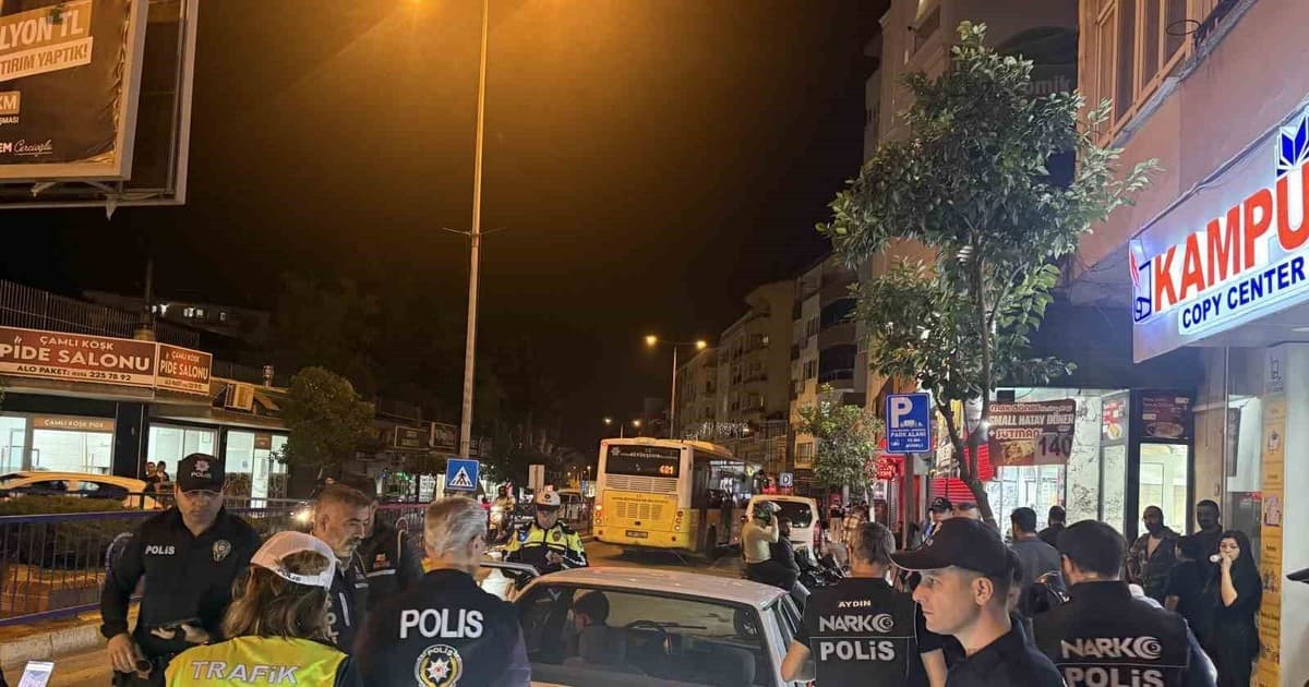 Aydın'da Geniş Kapsamlı Huzur Uygulaması: Yeni Emniyet Müdürü Denetimleri Yerinde İnceledi