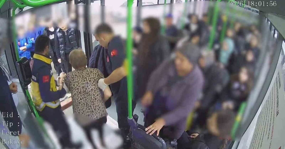 Bursa'da Kadın Otobüs Şoföründen İkinci Kez Hayat Kurtaran Müdahale