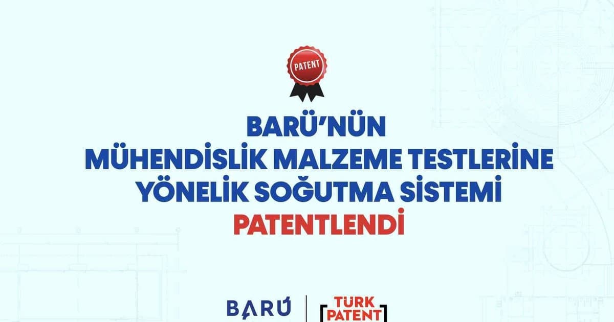 Bartın Üniversitesi'nden Yerli Mühendisliğe Dev Katkı: Kriyojenik Soğutma Sistemine Patent