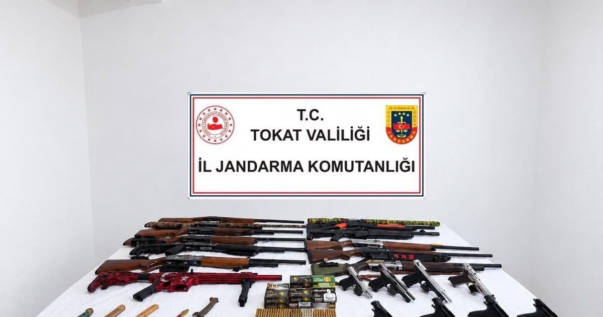 Tokat'ta Dev Silah Kaçakçılığı Operasyonu: 29 Şüpheliye Adli İşlem