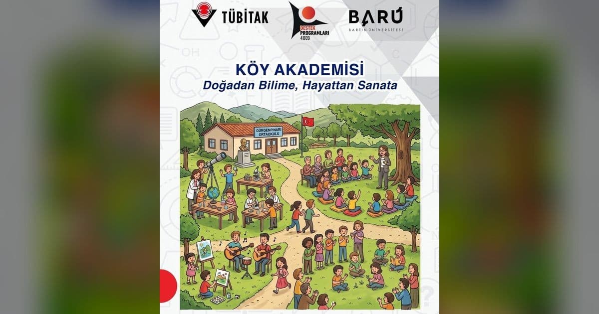BARÜ'den Köy Okullarına Özel Bilim ve Sanat Projesi: Köy Akademisi Başlıyor