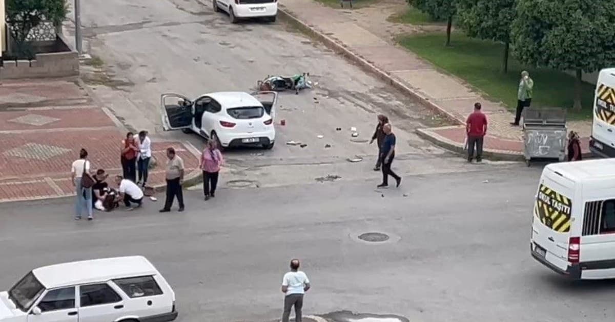 Manavgat'taki Kazada Yaralanan Motosikletlinin Başında Gözyaşı Döktü