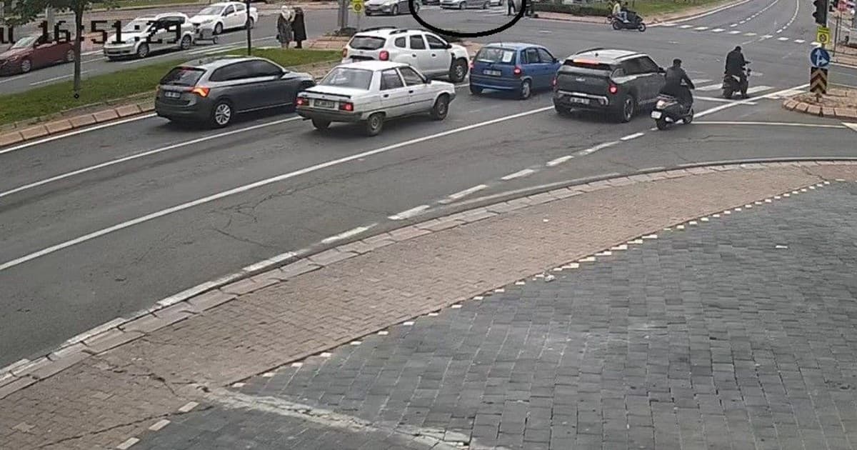 Kayseri'de Şerit İhlali Kazayla Sonuçlandı: O Anlar Kamerada