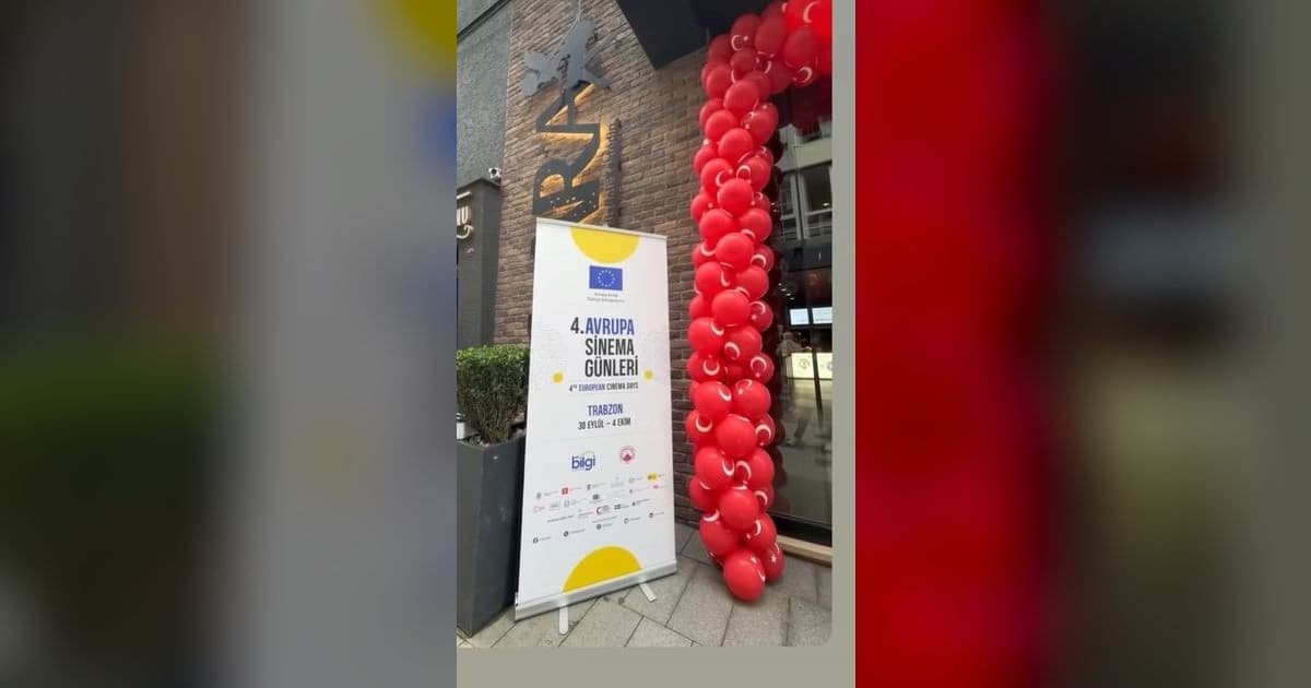 Trabzon'da 4. Avrupa Sinema Günleri Heyecanı Başladı