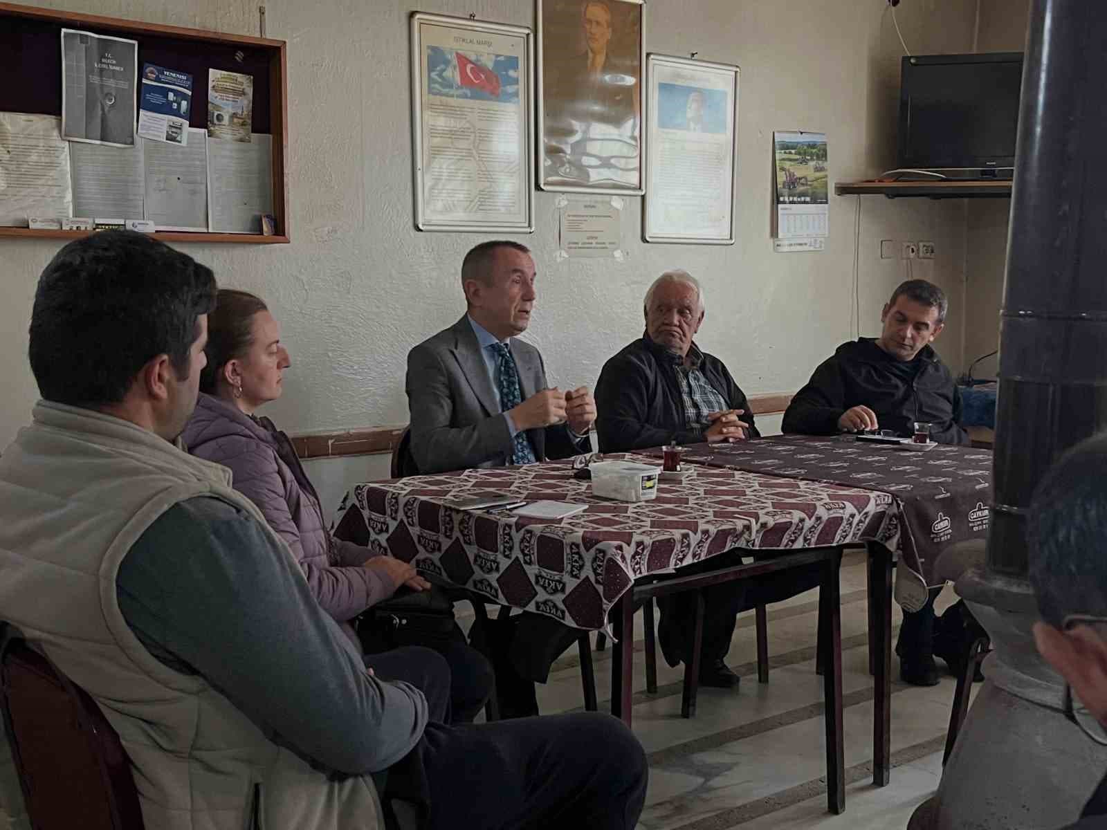 Bilecik'te Tarım İl Müdürü Çiftçilerle Buluştu