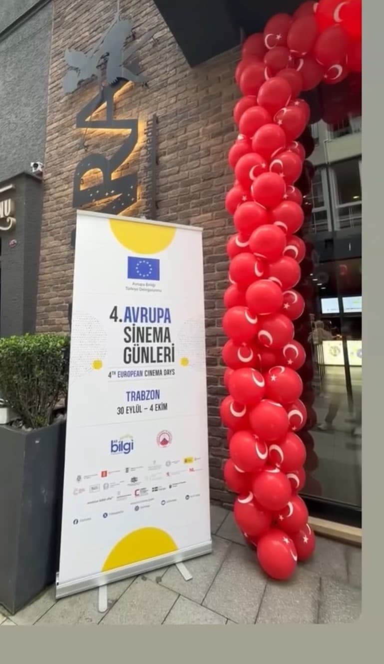 Trabzon’da Sanat Rüzgarı: 4. Avrupa Sinema Günleri Kapılarını Açtı