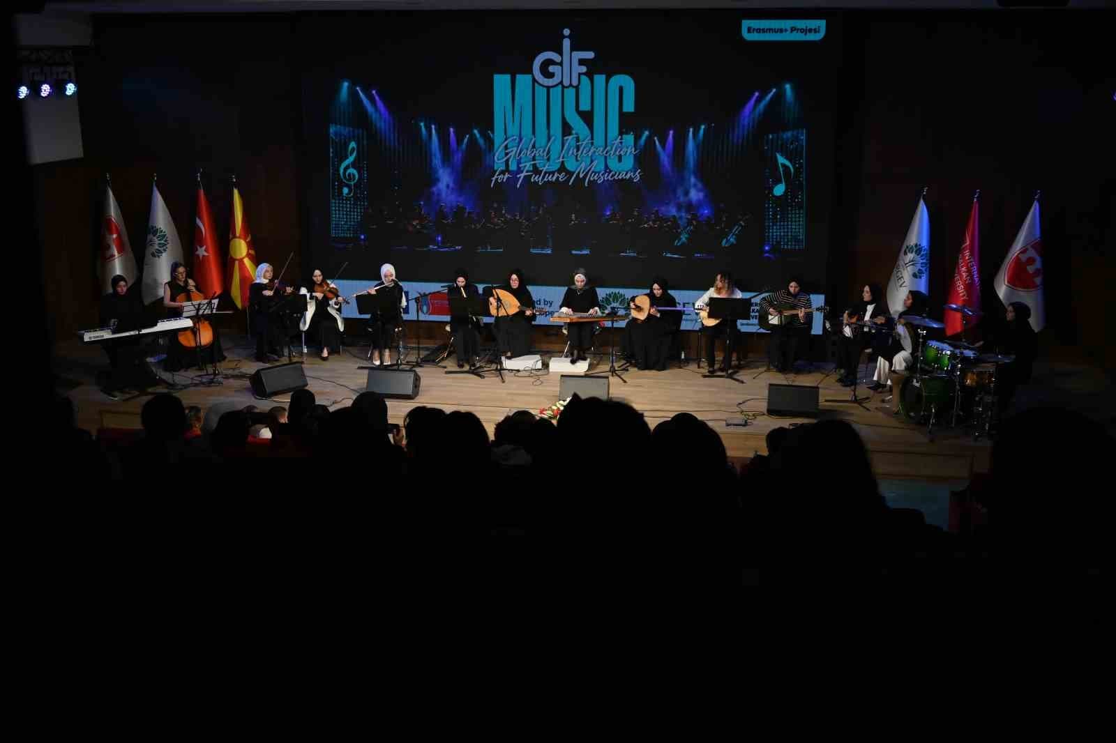 GİF Müzik İlk Yurtdışı Konserini Üsküp'te Sanatseverlerle Buluşturdu