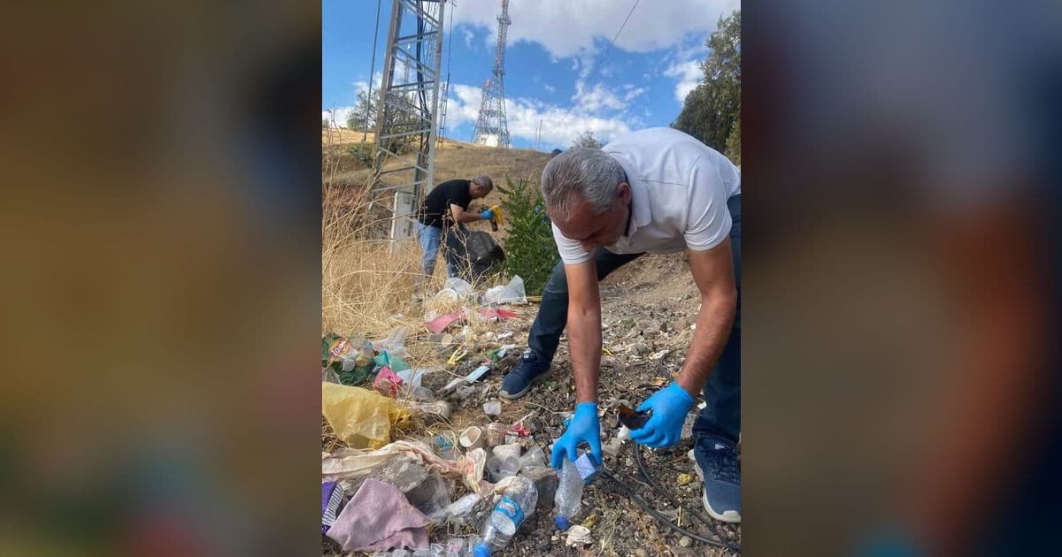 Elazığ'da Servis Sürücülerinden Alkış Toplayan Çevre Temizliği Hareketi