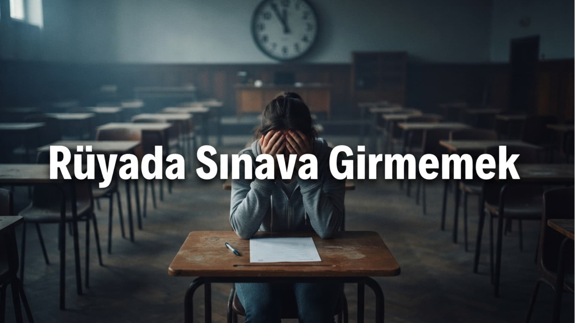 Rüyada Sınava Girmemek Ne Anlama Gelir? İşte Dini ve Psikolojik Rüya Tabiri