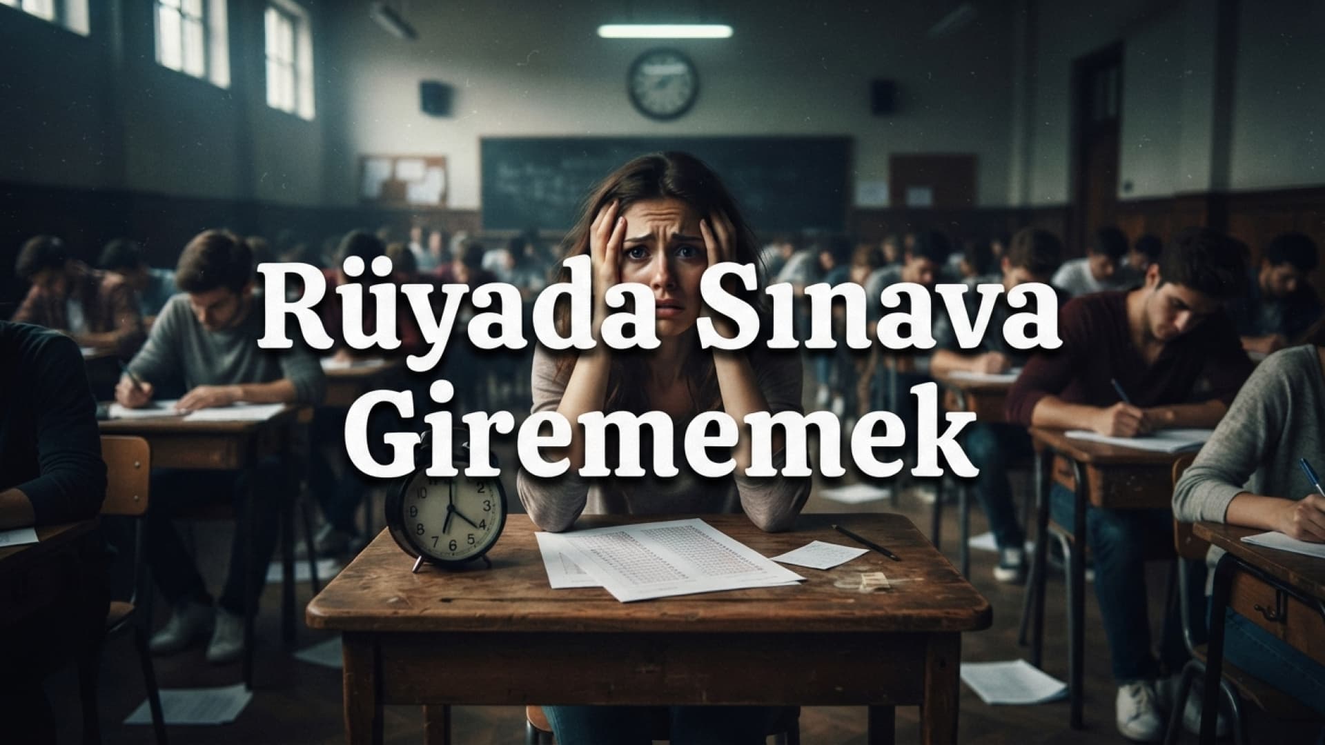 Rüyada Sınava Girememek Ne Anlama Gelir? İşte Rüyada Sınavı Kaçırmanın Anlamı