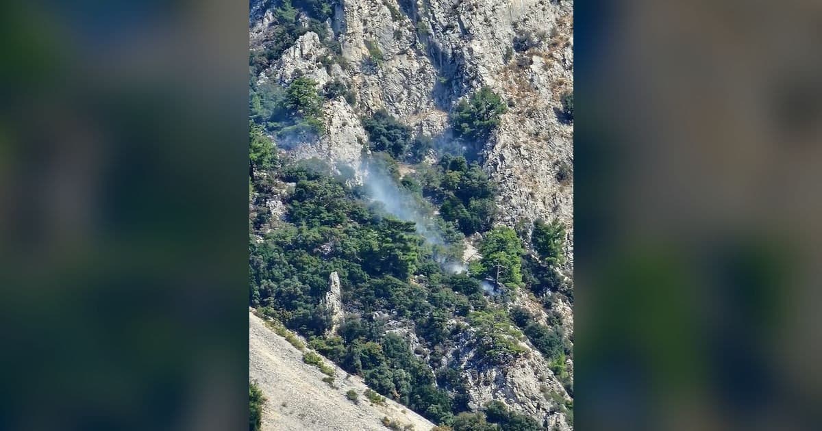 Muğla'da Makilik Alanda Çıkan Yangın Söndürüldü