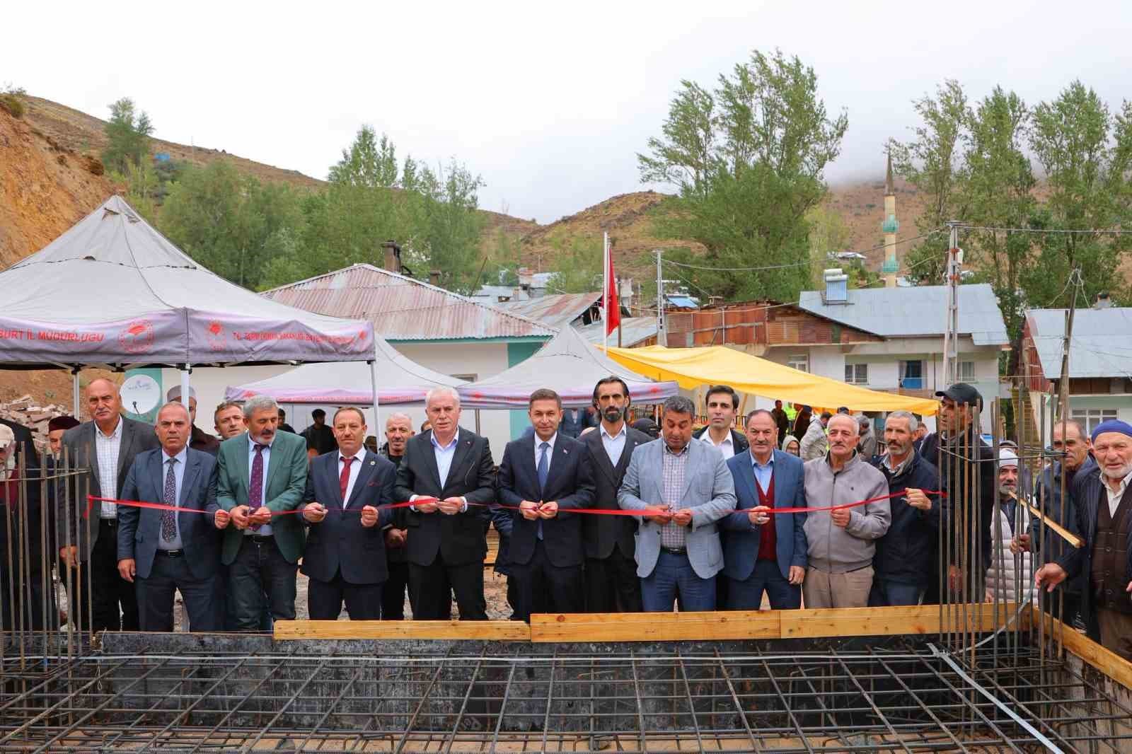 Pınargözü Köyü Yeni Sosyal Tesisine Kavuşuyor: Köy Konağının Temeli Atıldı